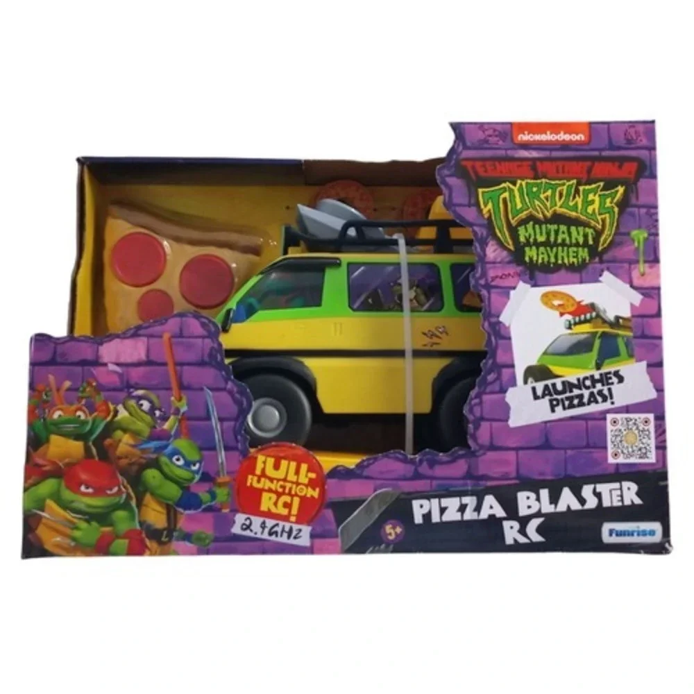 Funrise TMNT Ninja Turtles Mutant Pizza Blaster Vehicle Battery Powered RC